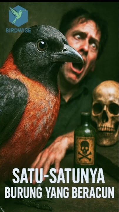 PITOHUI, Si Cantik yang Mematikan dari Hutan Papua#shorts #birds #burung #kicaumania