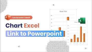 Cara Membuat Chart Excel terhubung ke Powerpoint - 1 Menit Belajar Powerpoint
