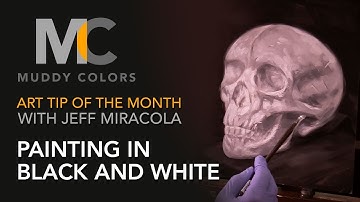Art Tip of the Month #4 with Jeff Miracola - Painting in Black and White