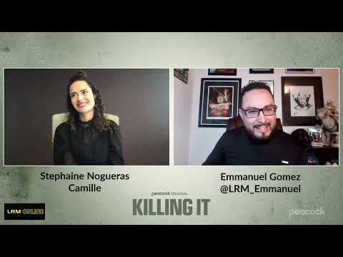 Stephanie Nogueras Interview for Peacocks' Killing It