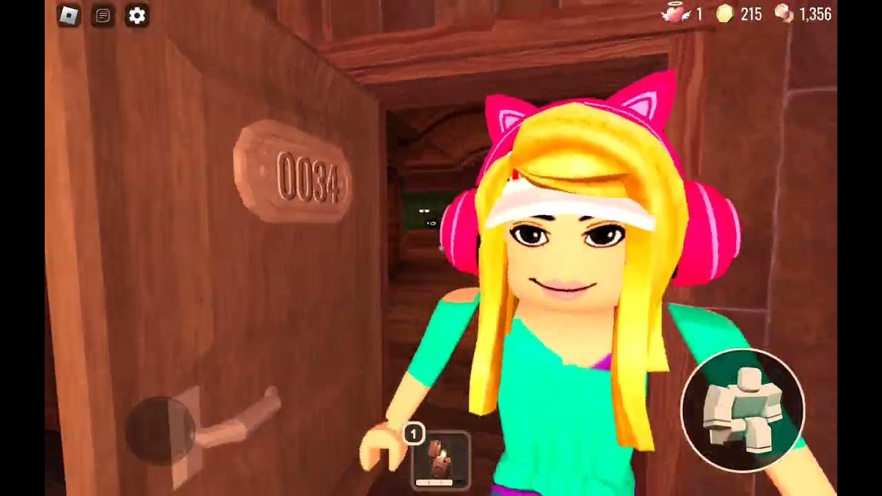 Учу Машу играть в игру Doors в игре ROBLOX 1 серия - YouTube