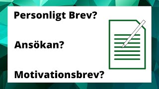 đđïž Nyanserat Personligt Brev! Tips och Exempel! đđïž Nyanserat Personligt Brev! Tips och Exempel!