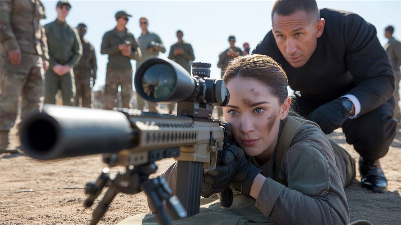 Она «просто тренировалась» — а потом «морской котик» дал ей свой Barrett .60 Cal