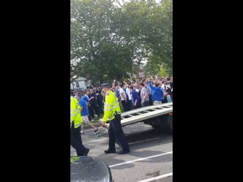 Swfc at wembley on roundabout