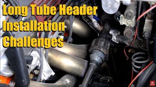 Long Tube Header Installation Challenges (AutoAnything) | AnthonyJ350
