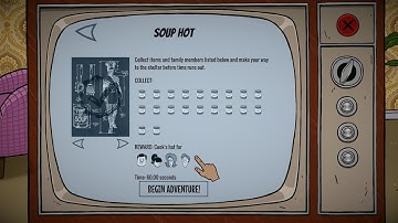 60 Seconds Reatomized - Soup Hot Scavenge Challenge - Unlock Cooks
