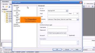 FTP - SmartFTP - Configure Website