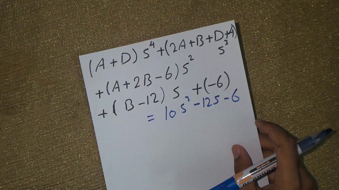 أمثلة 4 على التحويل العكسي لـ 