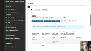 Anthology - Logging Hours for a Placement