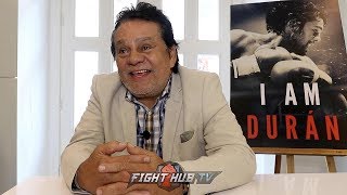 ROBERTO DURAN UNCUT - HAS NO REGRETS ON NO MAS FIGHT, FIGHTING FOR 25 DOLLARS & NEW DOCU I AM DURAN