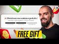 Comment Offrir un Produit Gratuit sur Shopify ? (tutoriel complet)