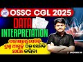 OSSC CGL 2025 | Odisha CGL Data Interpretation DI By Subhasis Sarangi I ossc cgl di questions