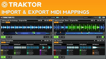Traktor Pro 2 Tutorial: How to Import & Export MIDI Mappings