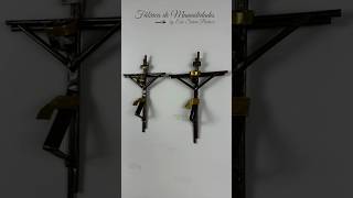 Crucifijos de papel. #fábricademanualidades #hechoamano #diy #negociocreativo #shorts