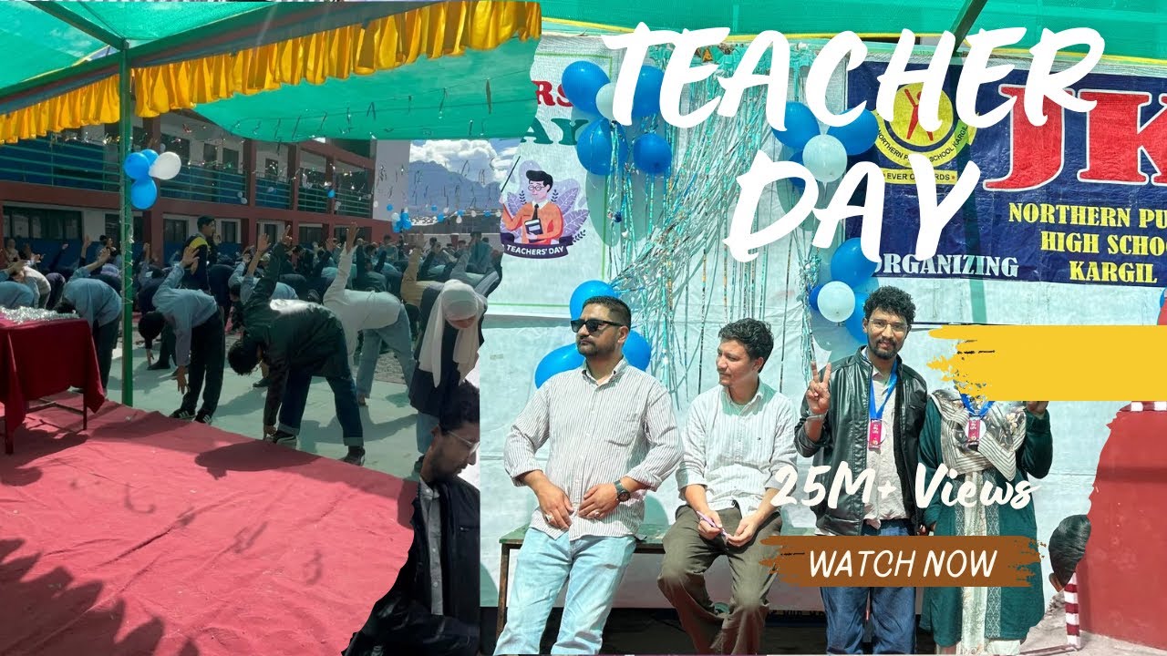 Teacher day. Celebration Jknorthern public school #teacherday # teacher 