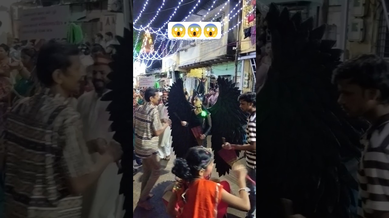 garba night celebration 🎉🎉 in Parsiwadi Thane 📍