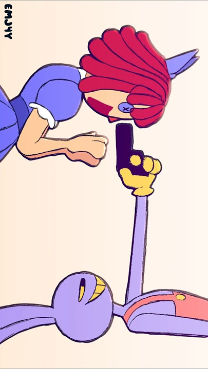 JAX TOY CONTEST ENTRY (#shorts ver) 💜 @Jakeneutron #JaxToyXPPen #animation #art #tadc