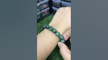 CODE:RZ008 Ruby Zoisite Bracelet 10mm