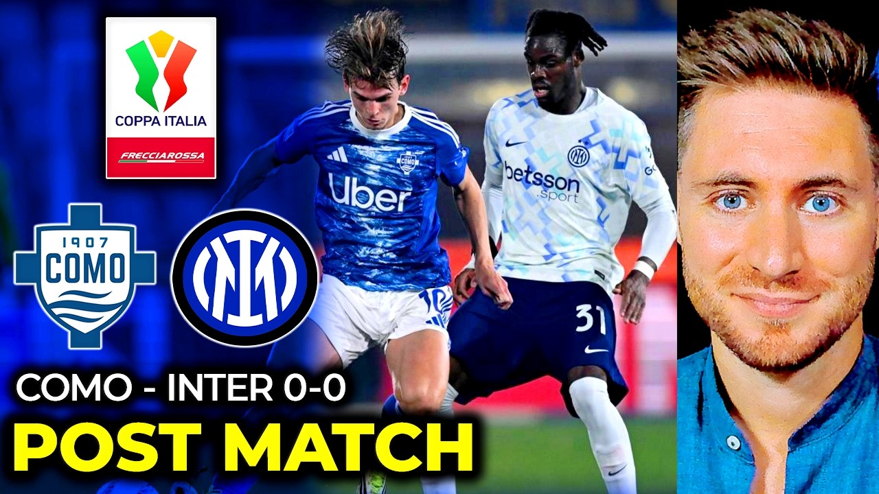 COMO INTER 0-0 PARTITA ORRENDA col 3421! Ma vi DICO che...