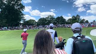 Collin Morikawa Chip at 2024 Well’s Fargo Championship