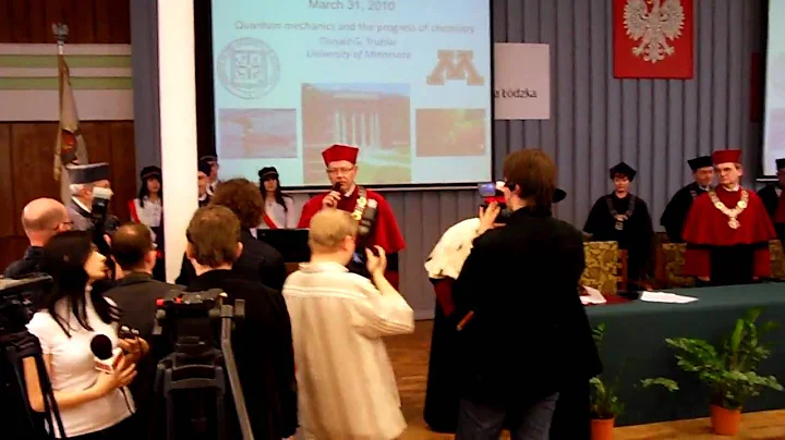 Prof. Donald Truhlar receives Honoris Causa doctor...