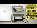 Cómo conectar una unidad de CD o DVD interna (conector IDE) a un PC de forma externa (mediante USB)