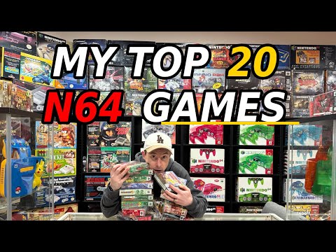 My Top 20 Nintendo 64 Games of All Time!