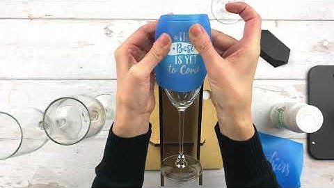 Etch Glasses with Reusable Stencils & Etchall | Ikonart