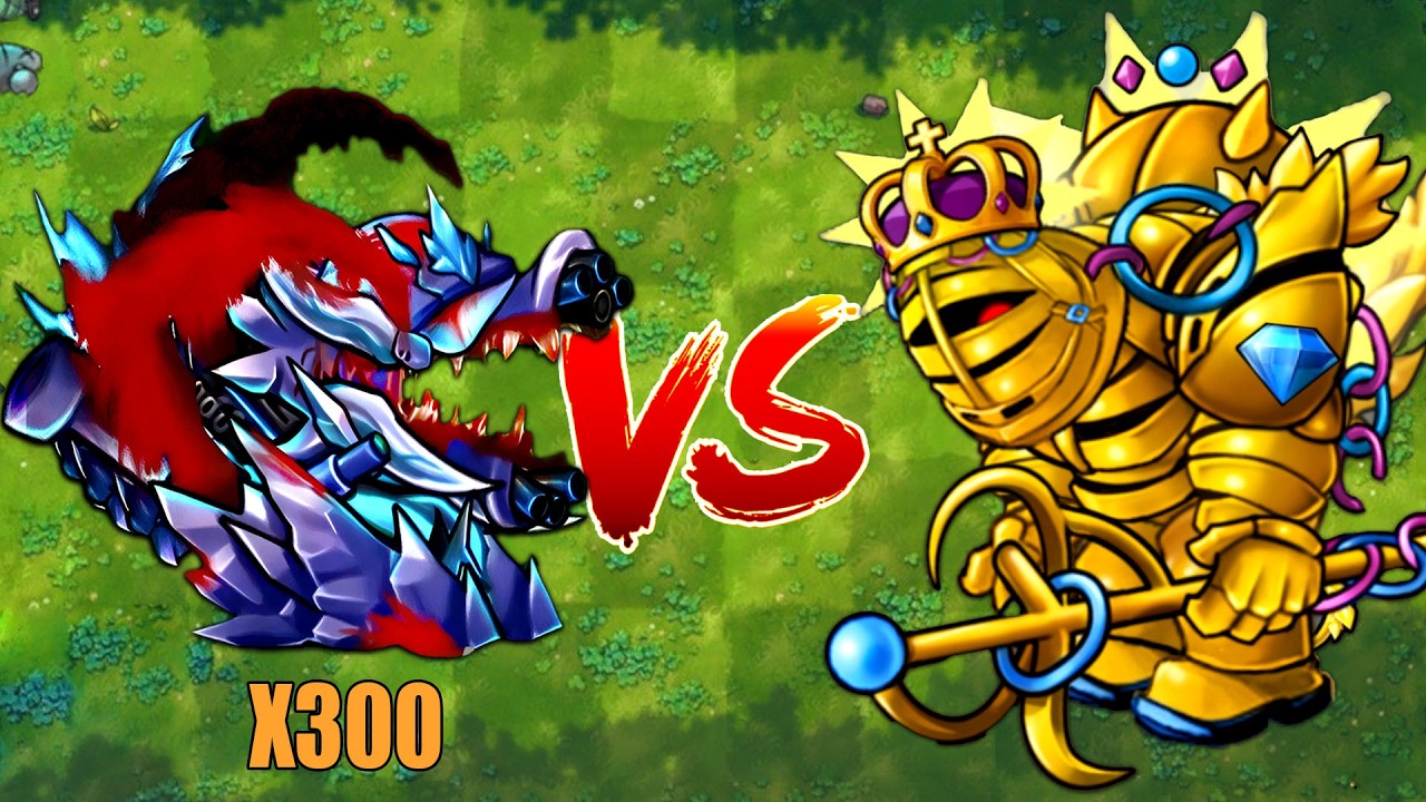 PVZ 1 Fusion 3.4 Challenge!! 300 Plants Fusion VS 300 Ultimate Obsidian Gargantuar - Who Will Win?