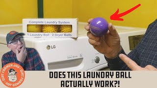 Does This Laundry Ball ACTUALLY Work?! by DirtFarmerJay 1,696 views 3 months ago 6 minutes, 24 seconds