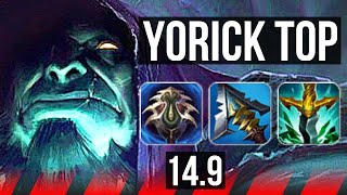 YORICK vs URGOT (TOP) | 5k comeback, Dominating | NA Diamond | 14.9