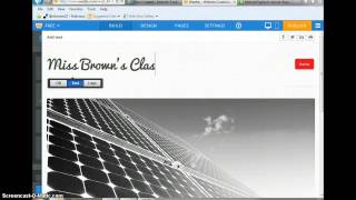 Weebly Screencast