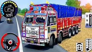 Indian Truck Ashok Lorry Driving Simulator - Driver Truck Offroad Cargo 3D - Android GamePlay screenshot 3