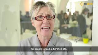 Grainne O’Hara at the Vienna Migration Conference 2018