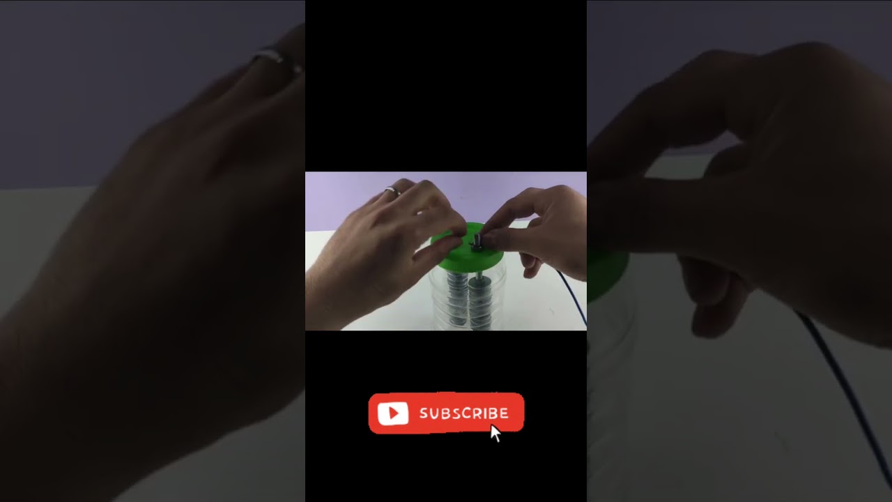 Water into Hydrogen | How to Make a Hydrogen Generator with screw and nuts 