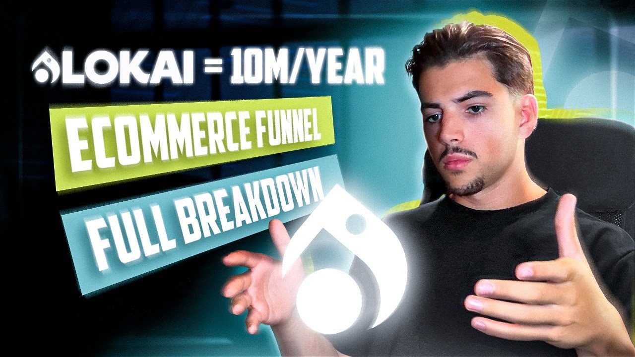 Lokai 10M/year ecommerce funnel breakdown