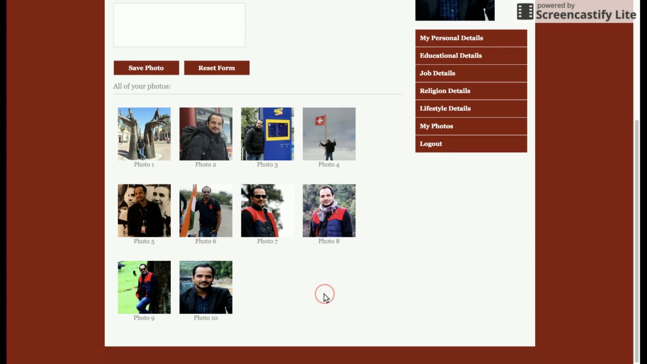 Online Matrimonial Site | Java JSP Servlet Project Tutorial | Java JSP ...