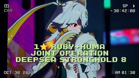 F2P 1⭐ Ruby + Huma, Joint Operation 8 ( Not Carry ) | TOWER OF FANTASY GLOBAL | Aeria Server