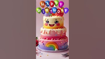 Thumbnail of Happy Birthday Song For Special Day Happy Birthday To You 🎂#happybirthdaysongwithangel #birthday