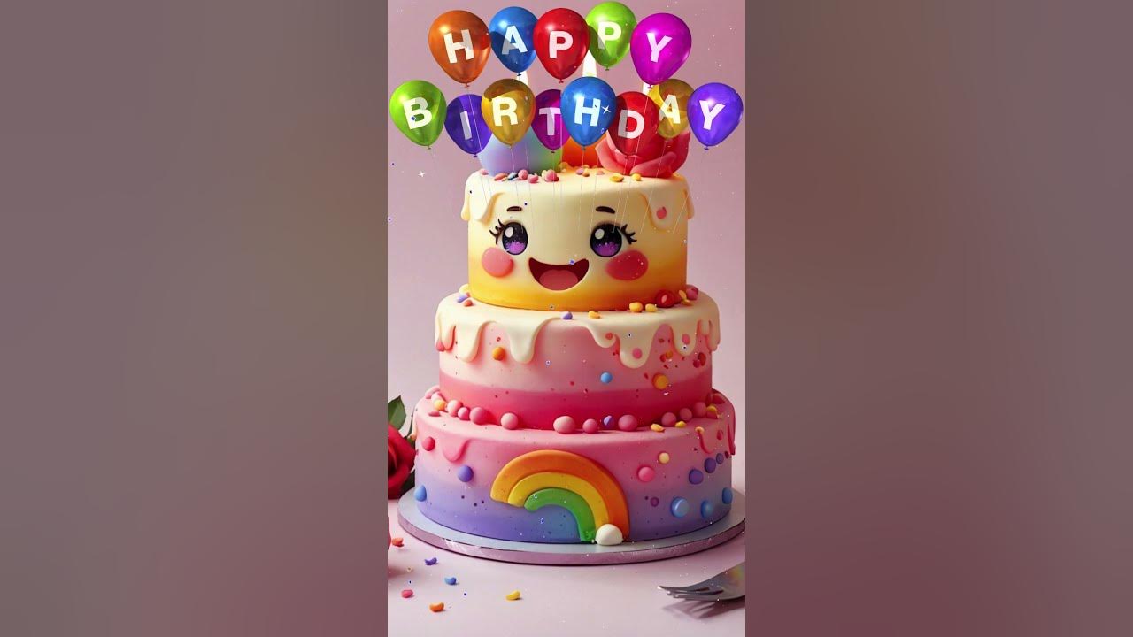 Happy Birthday Song For Special Day Happy Birthday To You 🎂#happybirthdaysongwithangel #birthday