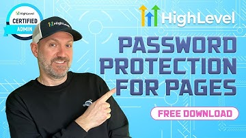 Password Protect Your HighLevel Pages | GoHighLevel Tutorial