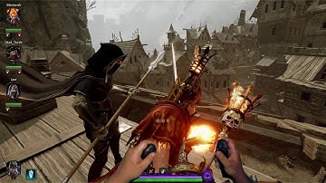 Warhammer Vermintide 2 - Motion Controls gameplay with the Razer Hydra