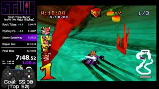 CTR | Any% No Major Glitches | 57:25
