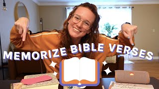 5 Ways to Memorize Bible Verses for ALL ages!