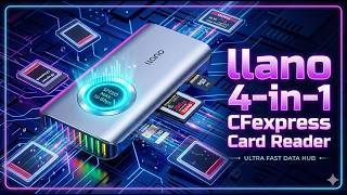 The Only Card Reader Youll Ever Need? Llano 4-In-1 Cfexpress Card Reader Review
