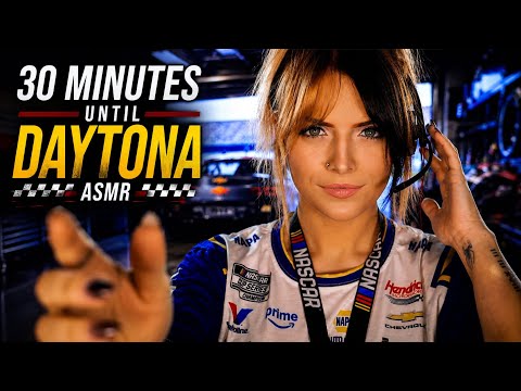 ASMR NASCAR | Your Crew Chief Gets You Ready for the Daytona 500