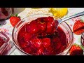 Найкраще густе полуничне варення🍓Зберігає колір🍓Всім смакує🍓Без загусників Strawberry Jam