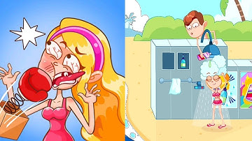 Make Ex Angry - Funny Game - All Levels Gameplay Android, ios