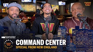 Command Center is on the Road in Boston Before Commanders vs. Patriots