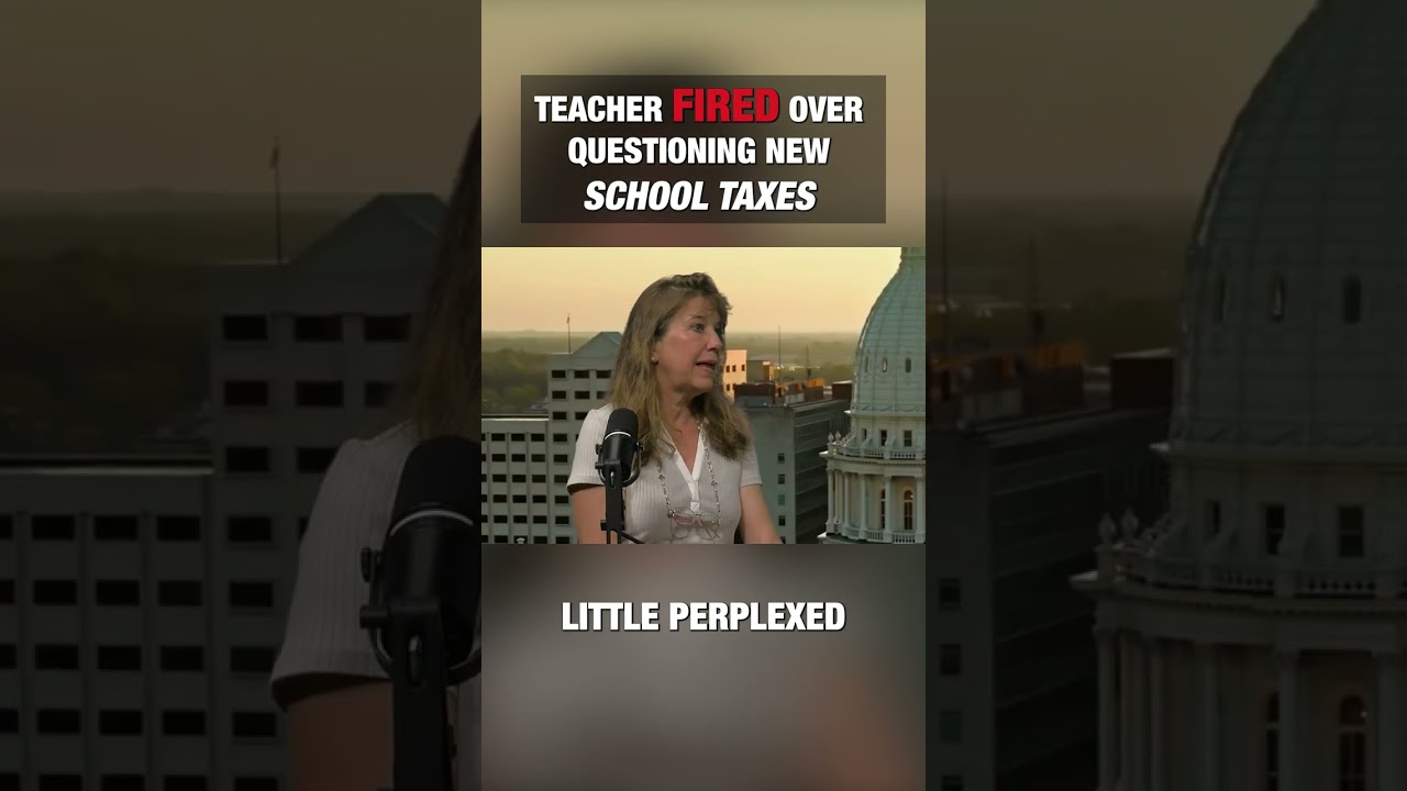 ‼️Substitute fired for informing teachers of a new proposed millage in Michigan.